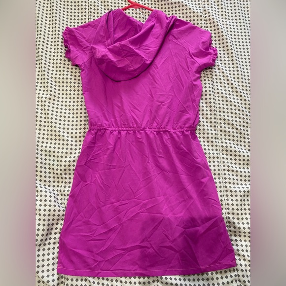 Columbia Girls Dress Fuchsia Medium 10/12 - Picture 4 of 5